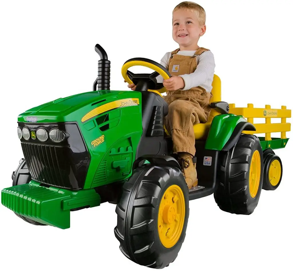Perego John deere toy tractor