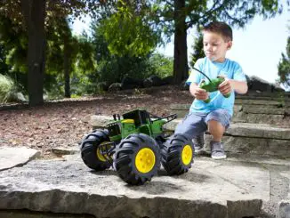 monster tread john deere toy tractor